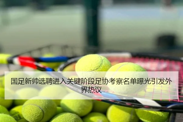 国足新帅选聘进入关键阶段足协考察名单曝光引发外界热议